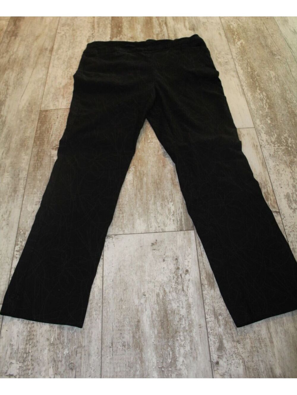 Chico’s Women 10S Black Straight Leg Dress Pants
